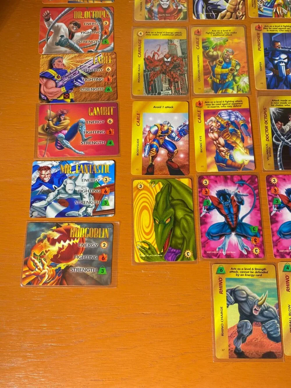 Marvel 21 card